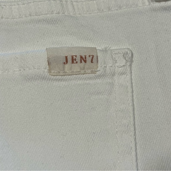 JEN 7 by 7 For All Mankind White Bermuda Shorts 8 - Picture 10 of 15